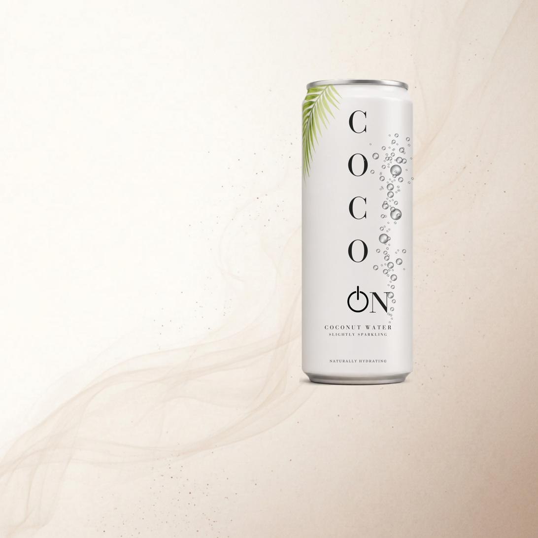 Poised CocoOn — Classic Sparkling coconut water